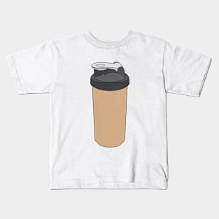 Gym shaker bottle Kids T-Shirt